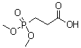3-(Dimethylphosphono)propionic acid molecular structure (CAS 30337-09-8)