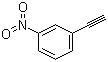 结构式 CAS# 3034-94-4, 3-硝基苯乙炔; 1-乙炔基-3-硝基苯