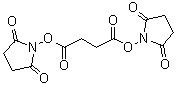 structure of CAS# 30364-60-4, N,N'-(Succinyldioxy)disuccinimide