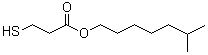 structure of CAS# 30374-01-7, Isooctyl 3-mercaptopropionate;Isooctyl mercaptopropionate; 3-Mercaptopropanoic acid isooctyl ester