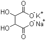 结构式 CAS# 304-59-6, 酒石酸钾钠; 罗谢尔盐