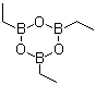 结构式 CAS# 3043-60-5, 2,4,6-三乙基环硼氧烷