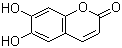 结构式 CAS# 305-01-1, 6,7-二羟基香豆素