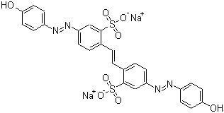 结构式 CAS# 3051-11-4, 直接黄 4