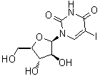 1-beta-D-Arabinofuranosyl-5-iodouracil molecular structure (CAS 3052-06-0)