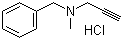 Pargyline hydrochloride molecular structure (CAS 306-07-0)