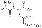 L-Alanyl-L-tyrosine molecular structure (CAS 3061-88-9)