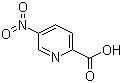 5-硝基-2-吡啶羧酸分子结构 (CAS 30651-24-2)
