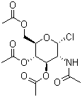 1-Chloro-1-deoxy-2,3,4,6-tetra-O-acetyl-alpha-D-glucosamine molecular structure (CAS 3068-34-6)