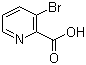 structure of CAS# 30683-23-9, 3-Bromopyridine-2-carboxylic acid