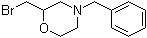 2-(Bromomethyl)-4-(phenylmethyl)morpholine molecular structure (CAS 306935-00-2)