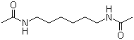 structure of CAS# 3073-59-4, N,N'-Hexamethylenebisacetamide;Hexamethylenediacetamide; N,N'-Diacetylhexamethylenediamine; 1,6-Hexanebisacetamide