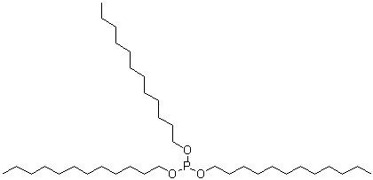 三月桂基亚磷酸酯分子结构 (CAS 3076-63-9)