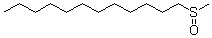 structure of CAS# 3079-30-9, Dodecyl methyl sulfoxide;Methyl dodecyl sulfoxide; Methyl lauryl sulfoxide; Methyl n-dodecyl sulfoxide; n-Dodecyl methyl sulfoxide
