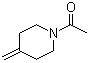 1-Acetyl-4-methylenepiperidine molecular structure (CAS 308087-58-3)