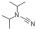 二异丙基氰胺分子结构 (CAS 3085-76-5)