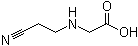 N-(2-Cyanoethyl)glycine molecular structure (CAS 3088-42-4)