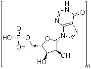 Polyinosinic acid molecular structure (CAS 30918-54-8)