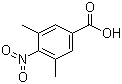 3,5-二甲基-4-硝基苯甲酸分子结构 (CAS 3095-38-3)