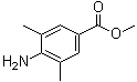 结构式 CAS# 3095-48-5, 4-氨基-3,5-二甲基苯甲酸甲酯