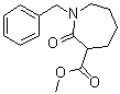 1-Benzyl-2-oxoazepane-3-carboxylic acid methyl ester molecular structure (CAS 309748-10-5)