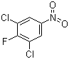 3,5-Dichloro-4-fluoronitrobenzene molecular structure (CAS 3107-19-5)