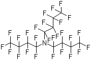 structure of CAS# 311-89-7, Perfluorotributylamine;Heptacosafluorotributylamine; Perfluoro-tri-n-butylamine; Tris(nonafluorobutyl)amine; PFTBA; FC-43