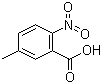 5-Methyl-2-nitrobenzoic acid molecular structure (CAS 3113-72-2)