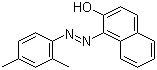 structure of CAS# 3118-97-6, Solvent Orange 7;1-(2,4-Xylidylazo)-2-naphthol; Sudan II