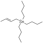2-Butenyltributylstannane molecular structure (CAS 31197-41-8)