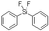 二氟二苯基硅烷分子结构 (CAS 312-40-3)