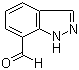 结构式 CAS# 312746-72-8, 1H-吲唑-7-甲醛