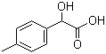 结构式 CAS# 31284-89-6, 4-甲基扁桃酸; 2-羟基-2-(4-甲基苯基)乙酸; 对甲基扁桃酸