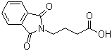 4-(1,3-二氧代异吲哚啉-2-基)丁酸分子结构 (CAS 3130-75-4)