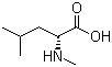 结构式 CAS# 31321-74-1, N-甲基-D-亮氨酸