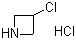 3-Chloroazetidine hydrochloride molecular structure (CAS 313468-63-2)