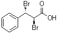 (alphaR,betaS)-rel-alpha,beta-Dibromobenzenepropanoic acid molecular structure (CAS 31357-31-0)