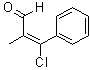 (2E)-3-Chloro-2-methyl-3-phenyl-2-propenal molecular structure (CAS 31357-82-1)
