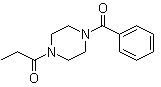 1-(4-Benzoyl-1-piperazinyl)-1-propanone molecular structure (CAS 314728-85-3)