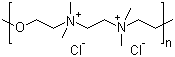 structure of CAS# 31512-74-0, Polixetonium chloride;Poly[oxyethylene(dimethyliminio)ethylene(dimethylimino)ethylene dichloride]; Polyquaternium 42