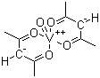 结构式 CAS# 3153-26-2, 氧化二乙酰丙酮合钒