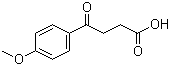 结构式 CAS# 3153-44-4, 3-(4-甲氧基苯甲酰基)丙酸