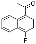4'-Fluoro-1'-acetonaphthone molecular structure (CAS 316-68-7)