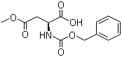 结构式 CAS# 3160-47-2, N-苄氧羰基-L-天冬氨酸 4-甲酯