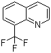 8-Trifluoromethylquinoline molecular structure (CAS 317-57-7)