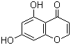 structure of CAS# 31721-94-5, 5,7-Dihydroxy-4-chromone;5,7-Dihydroxychromen-4-one; 5,7-Dihydroxy-4H-1-benzopyran-4-one