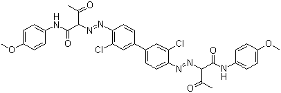 Pigment Yellow 170 molecular structure (CAS 31775-16-3)