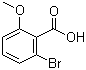 2-Bromo-6-methoxybenzoic acid molecular structure (CAS 31786-45-5)