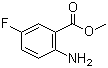 Methyl 2-amino-5-fluorobenzoate molecular structure (CAS 319-24-4)