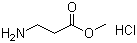 structure of CAS# 3196-73-4, Methyl 3-aminopropionate hydrochloride;beta-Alanine methyl ester hydrochloride